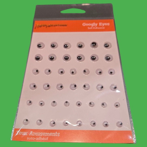 Vintage NEW Puffy Embellished Amscan + Googly Eyes Web Night Halloween Stickers - Picture 8 of 10